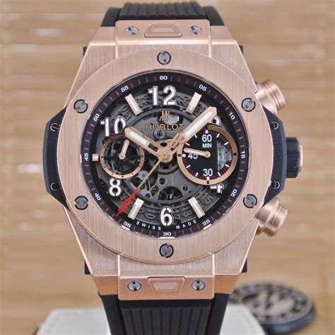 hublot unico gold